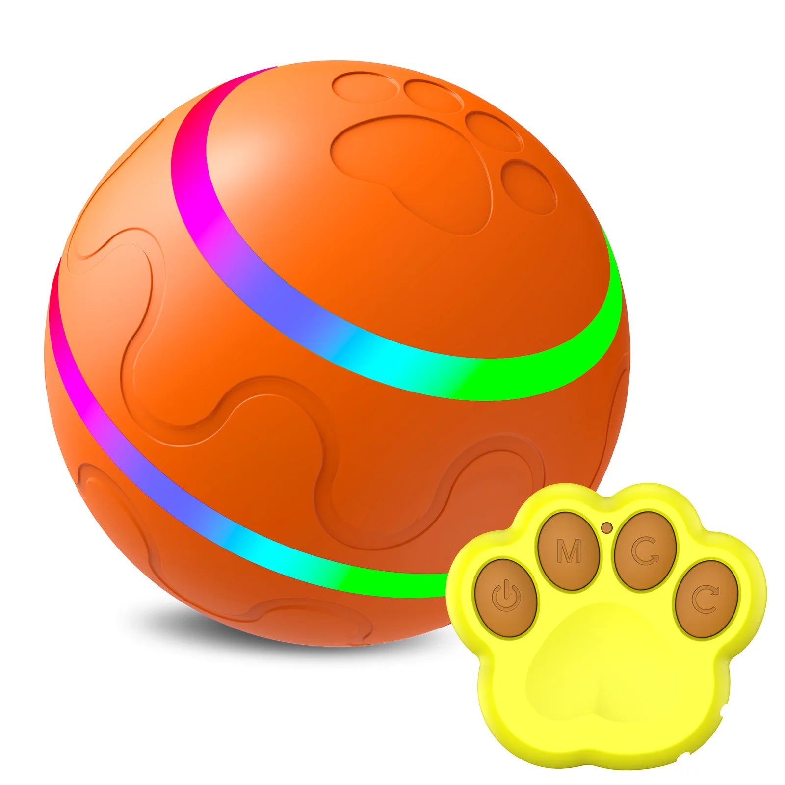 Ultimate Smart Interactive Dog Toy Ball - Remote-Controlled, Waterproof, Multi-Action Fun for Aggressive Chewers!